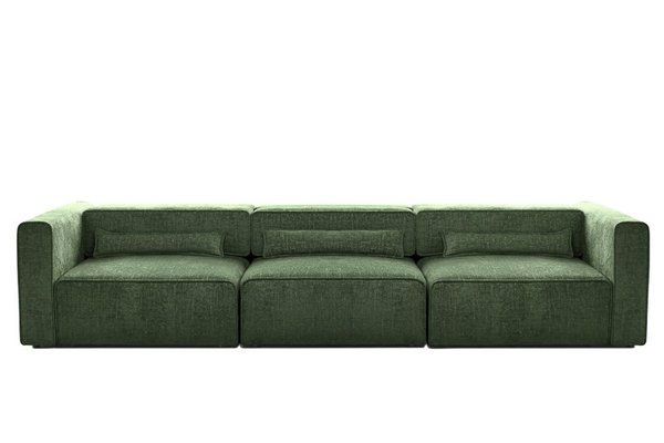 Canapea Extensibilă 5 locuri ZANETTO, cu 3 lăzi depozitare, 340x103x70 cm