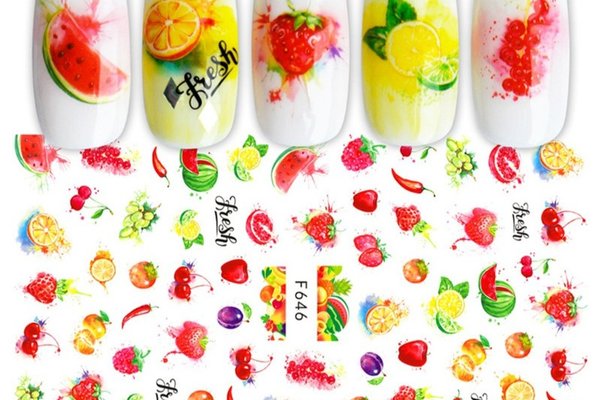 Sticker decor unghii f646