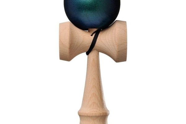 Kendama USA Kaizen - Color Shift - Dark Blue and Green