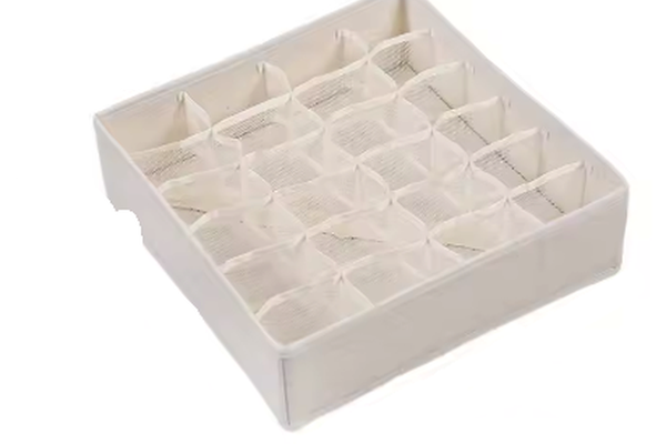 Organizator sertar cu 20 compartimente, dimensiuni 32x32x12 cm