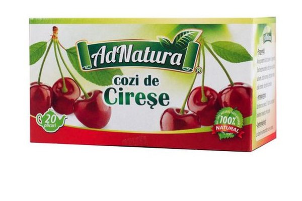 Ceai AdNatura cu Cozi de Cirese - 20 Plicuri Aromate