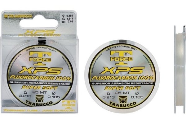 Fir fluorocarbon Trabucco T-Force XPS, 25 m, diametru 0.12 mm