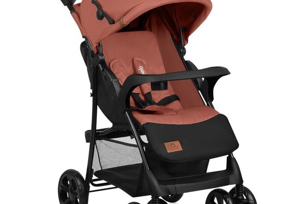 Carucior sport, Lionelo, Emma Plus, Cu tavita, 2 Suporturi pentru pahar, Geanta accesorii, Conform cu standardul european de securitate EN1888-1, Roz