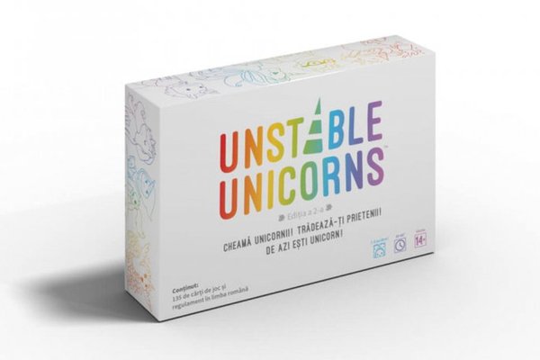 Unstable Unicorns - Joc de Strategie cu Cartonase