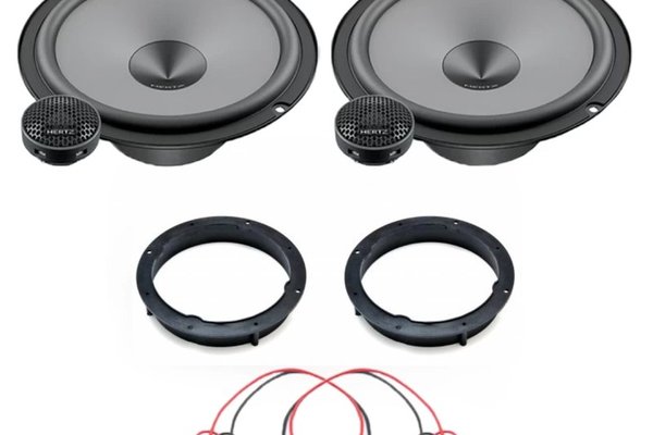 Set difuzoare auto Hertz Uno pentru usi fata Skoda Rapid 2012-, RMS 75W