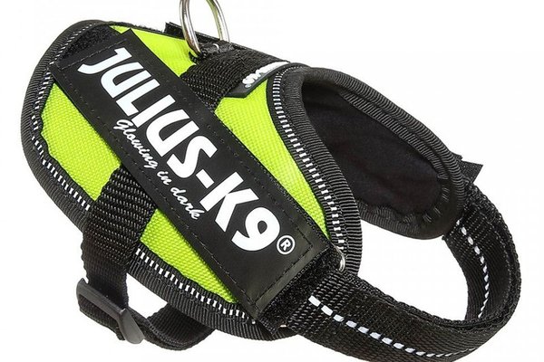Ham K9 IDC Power, Marimea Baby 2, 2-5 kg, Neon