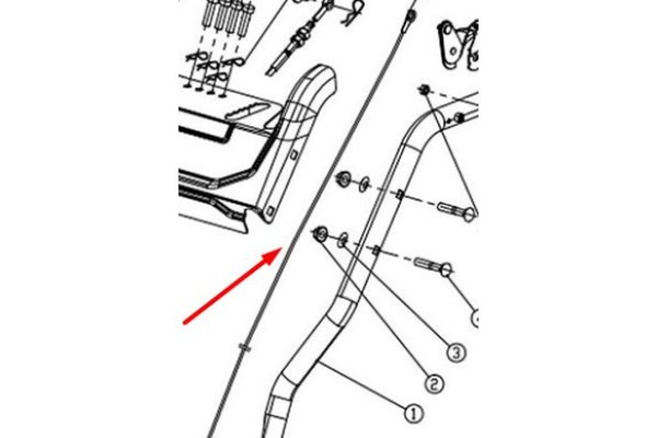 Cilindru pentru motocoasa Ruris RR 460C
