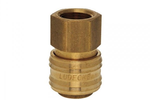 Cupla rapida cu filet interior Ludecke ES38I, 3 8  , O9 mm