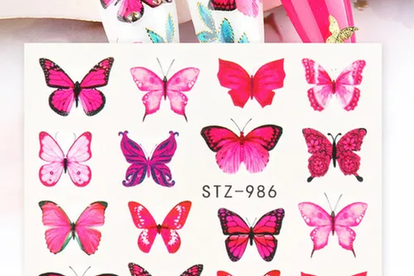 Tatuaj decor unghii stz-986