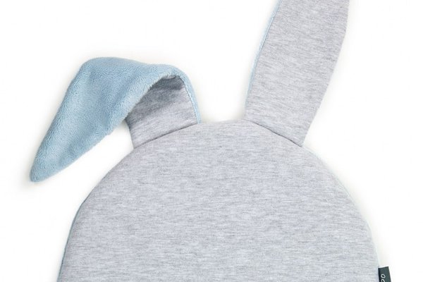 Set saculet si pernuta pentru carucior Floo for Baby Iepuras Albastru
