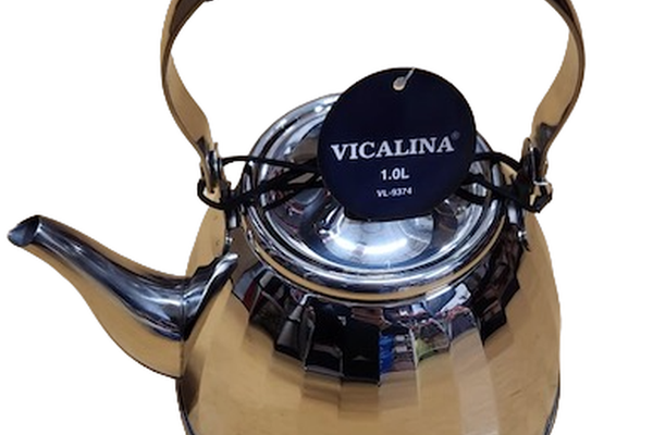 Ibric Ceai VL-9374 Vicalina ARGINTIU 1.0L cu Maner