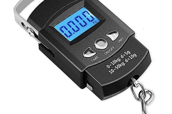 Cantar Electronic MRG P-WH-A08, Capacitate 50 Kg, Ecran Digital, Culoare Neagra