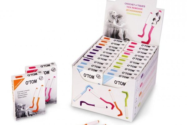 Croseta silicon extras capuse, O'Tom Tick Twister Silicon, set 2 buc