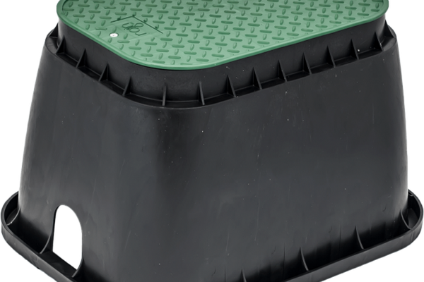 Cutie Electrovalva Pentru Sistem De Irigare, Inaltime 330 Mm,Latime 490-390/670-560 mm, Dimensiune Camin De Vizitare 20 Inch,Dreptunghiulara