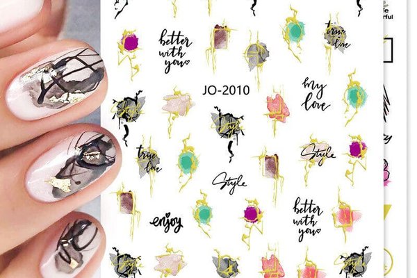 Sticker decor unghii JO-2010 - JO-1535