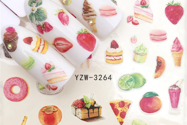 Tatuaj decor unghii YZW-3264 - YZW3270