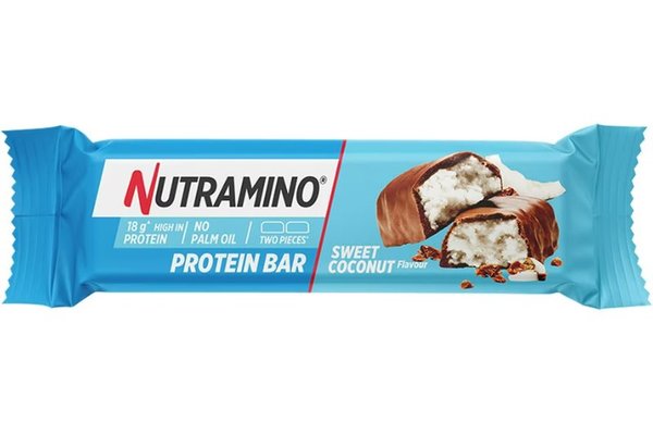 Baton proteic Nutramino Coconut 55g - Gust delicios si nutritie optima