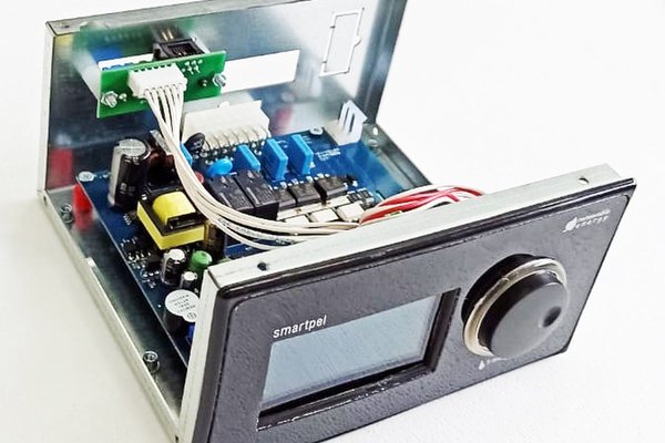 Kit automatizare format din Display si Placa electronica Centrale pe peleti Fornello Rossi Camino Compact 25/35 kW