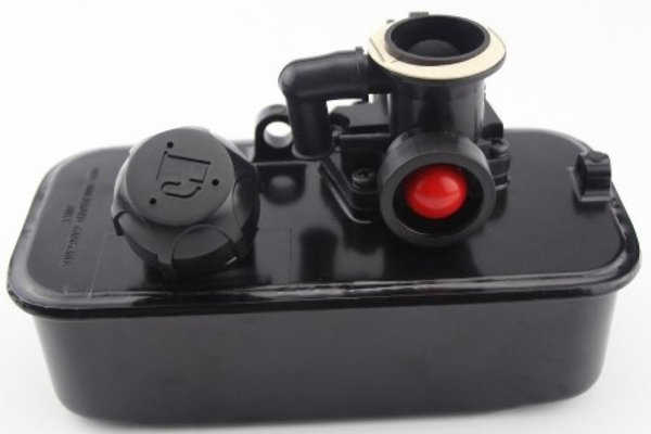 Rezervor si carburator motor Briggs-Stratton, Model 494406, 498809