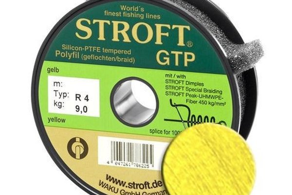 Fir Textil Stroft GTP Type R, galben, 100m (Diametru fir: 0.08 mm)