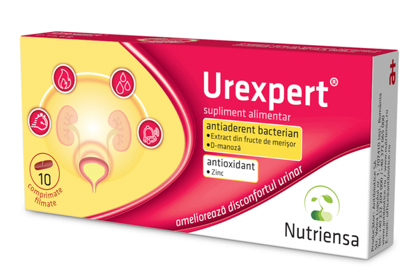 Urexpert, 10 comprimate, Antibiotice SA