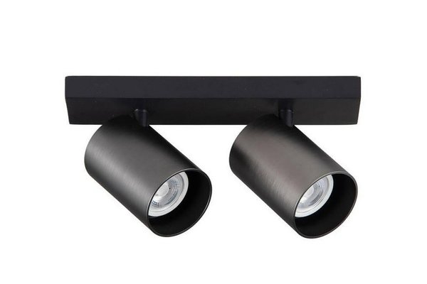 Plafoniera cu 2 Spoturi Yeelight Smart Spotlight, Spot LED Multicolor, Carcasa Neagra