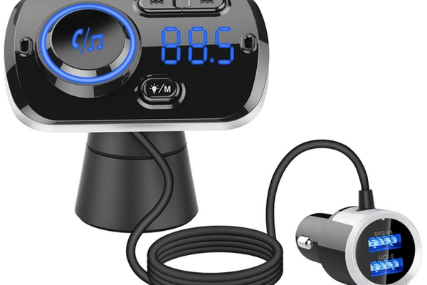 Modulator auto FM BC49BQ Bluetooth 5.0 Fast Charge 3.0 Handsfree Car Kit
