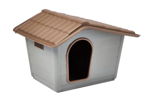 Coliba Nayeco Eco Mini pentru Caini - 60 x 50 x 41 cm, Verde, din Plastic Reciclat