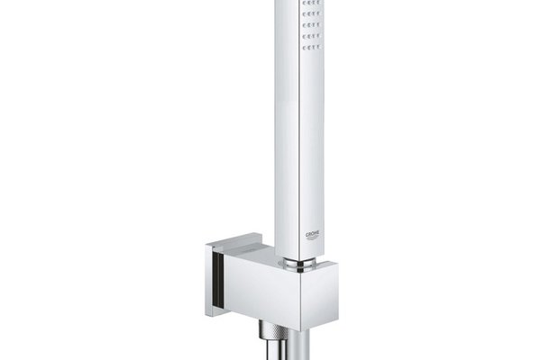 Set dus Grohe Euphoria Cube Stick, include cot iesire,furtun 1.25m, crom-26405000