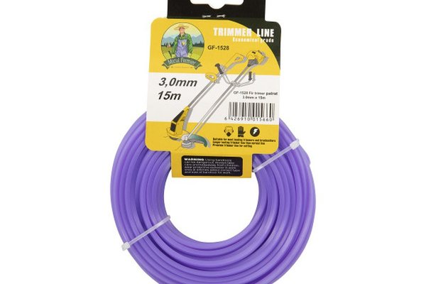 Fir Trimer Motocoasa Patrat ,3mm x 15m