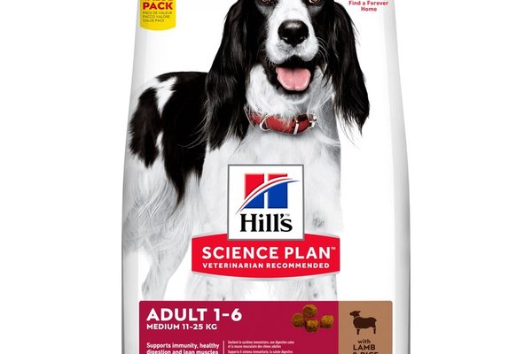 Hill's Science Plan Canine Adult Medium Lamb & Rice Transit Value Pack, 18 kg