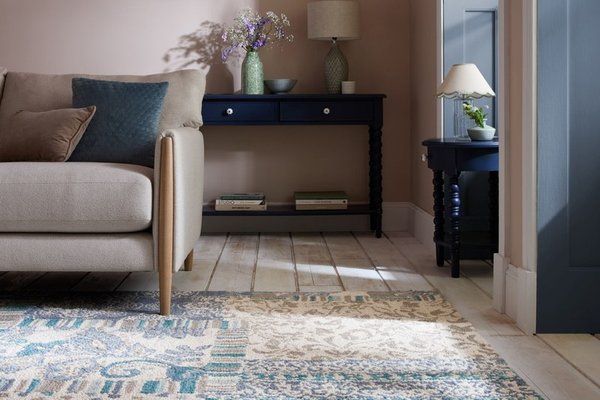 Covor Eloise Patchwork Albastru 120x170 cm, Flair Rugs