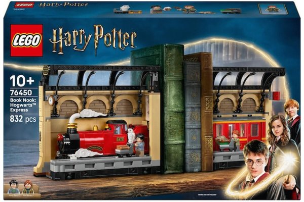 Lego Creator - Harry Potter Coltul cu carti - Expresul Hogwarts (76450)