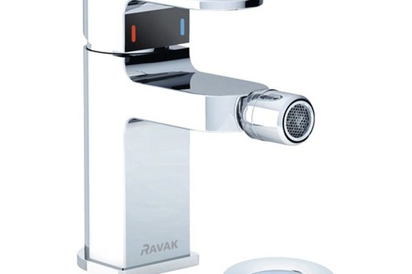 Baterie monocomanda pentru bideu Ravak Chrome CR 055, 138 mm, cu ventil pop-up cromat