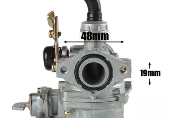 Carburator ATV 110cc PZ19 - cu Robinet de Benzina
