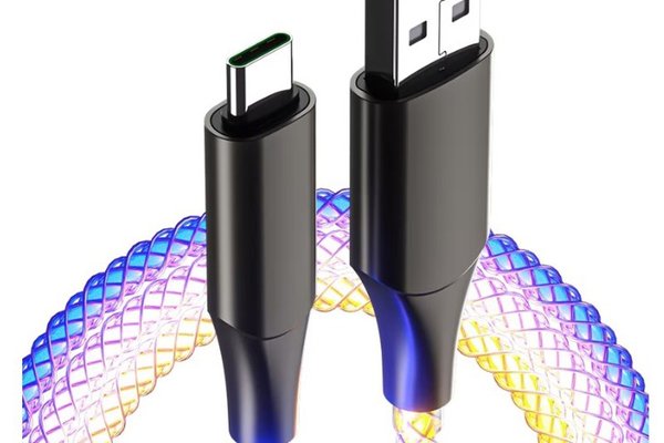 Cablu Iluminat de incarcare Rapida si Transfer Date USB/Type C