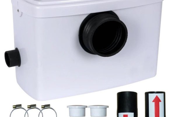 Pompa Evacuare Apa Menajera Demisol, Subsol, cu Tocator, Pompa WC, IBO SANIBO 1, 600 W, 120 l/min, H Refulare 7 m, apa 90 gr