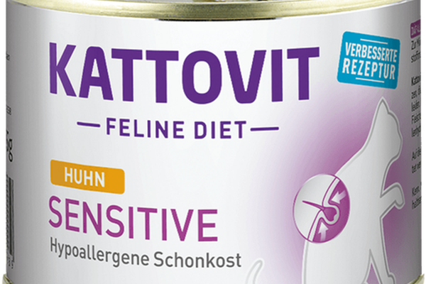 Conserva Kattovit Sensitive, Pui, 185 g