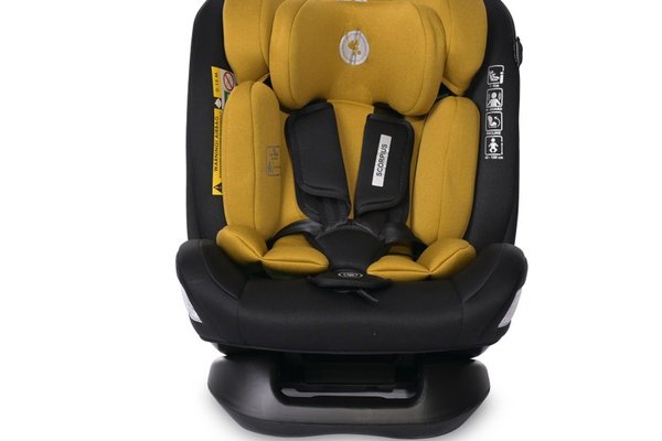 Scaun auto pentru copii Scorpius Lemon Curry i-Size 0 luni-12 ani 40-150 cm