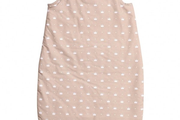 Sac de dormit de primavaravara 85 cm bumbac ranforce Clouds Latte