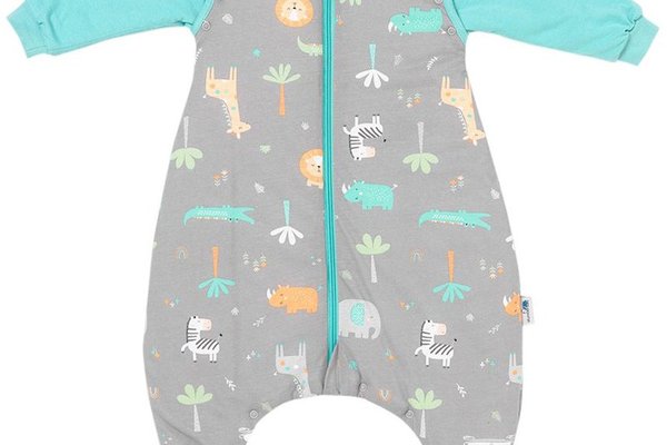 Sac de dormit cu picioruse si maneca lunga detasabila Safari 6-12 luni 3.5 Tog