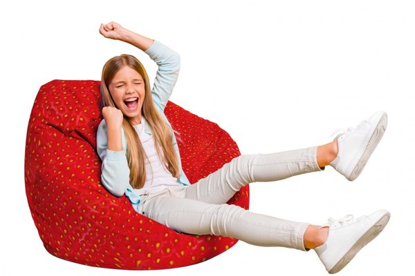 Fotoliu Puf Bean Bag tip Para L capsuna