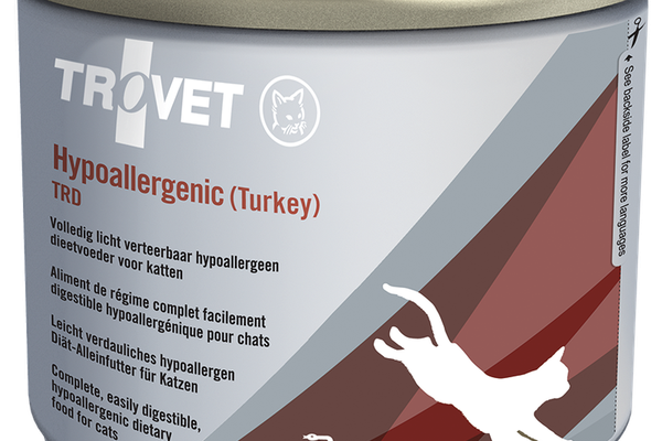 Trovet Cat conserva Hypoallergenic Curcan, 200 g