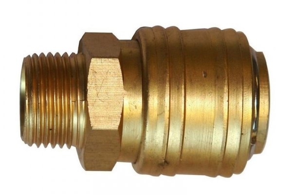 Conector aer comprimat cu filet exterior AG Gude 41015, 3 8, œ, O11 mm