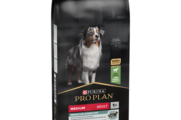 PURINA PRO PLAN ADULT Sensitive Digestion, Talie Medie, Miel, 14 kg