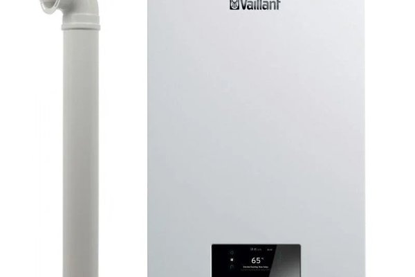 Centrala termica Vaillant ecoTEC plus VUW 40CS/1-5, 37.7 kW, in condensatie, pentru incalzire si ACM, cu kit de evacuare