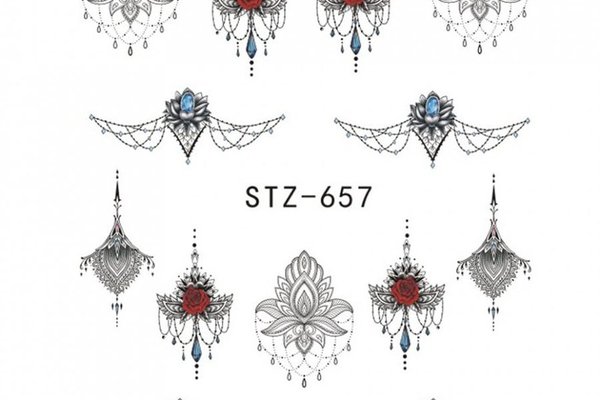 Tatuaj decor unghii YZW-3016