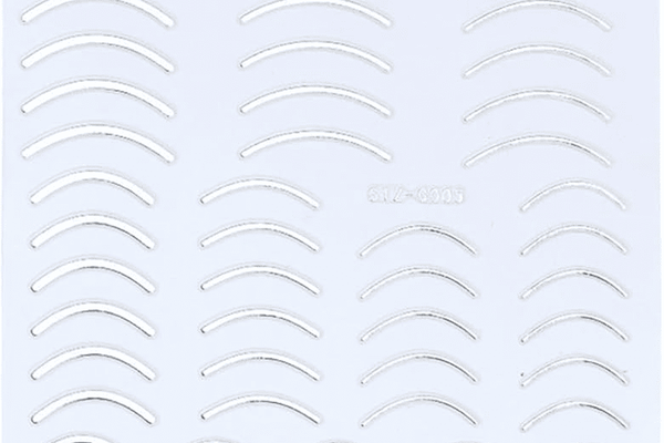 Sticker decor unghii G005 Silver