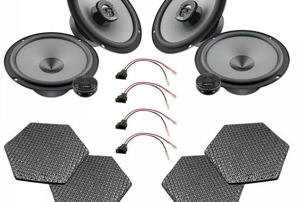 Pachet difuzoare auto Hertz Uno dedicat Audi A6 (2004-2011)