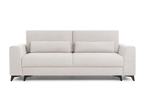 Canapea Extensibila TIVOLI 3 Locuri cu Lada Depozitare, Ivoar, 240x105x95 cm - Outlet